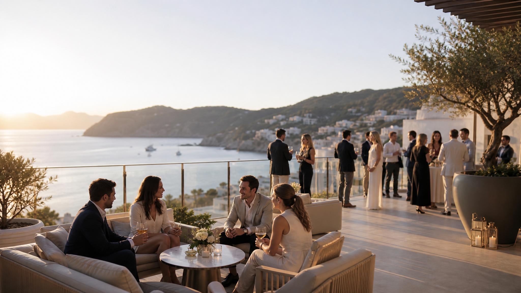 Destination cocktail terrace